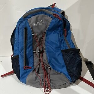 Eddie Bauer Packable Ruck Pack Polyester‎ Utility Sport Backpack Blue Gray 20L
